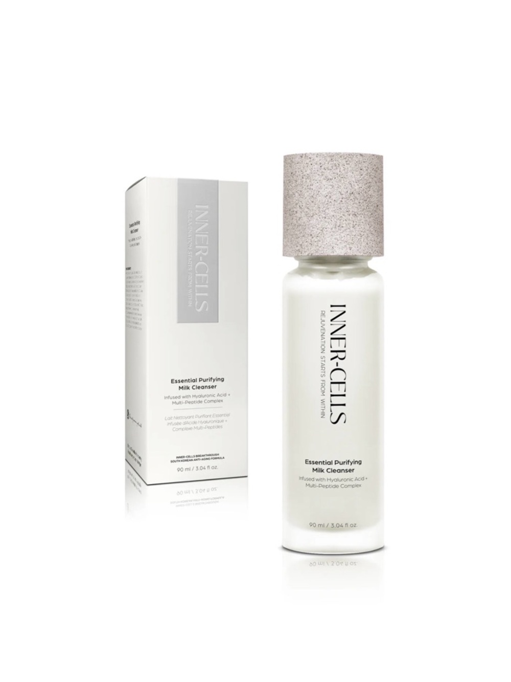 Essential Purifying Milk Cleanser — White